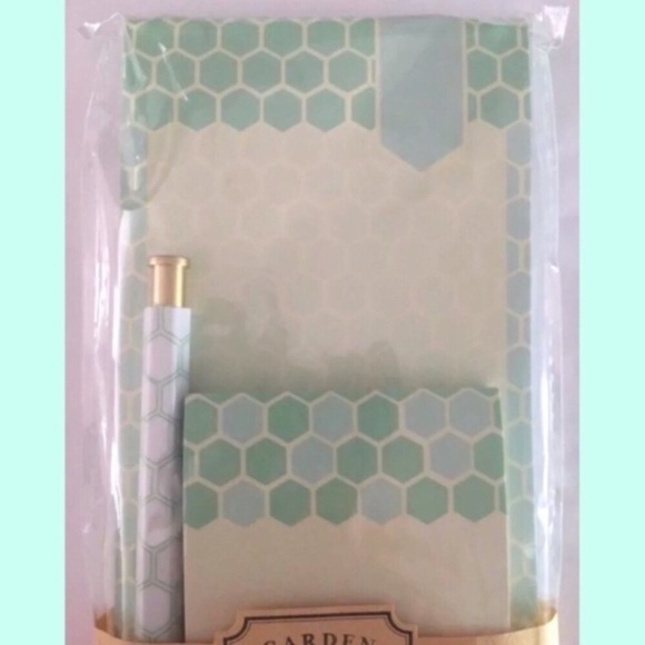 Stationery Set Pen List Pad Sticky Notes Honeycomb Hexagon Planner Accessories - Picture 3 of 3